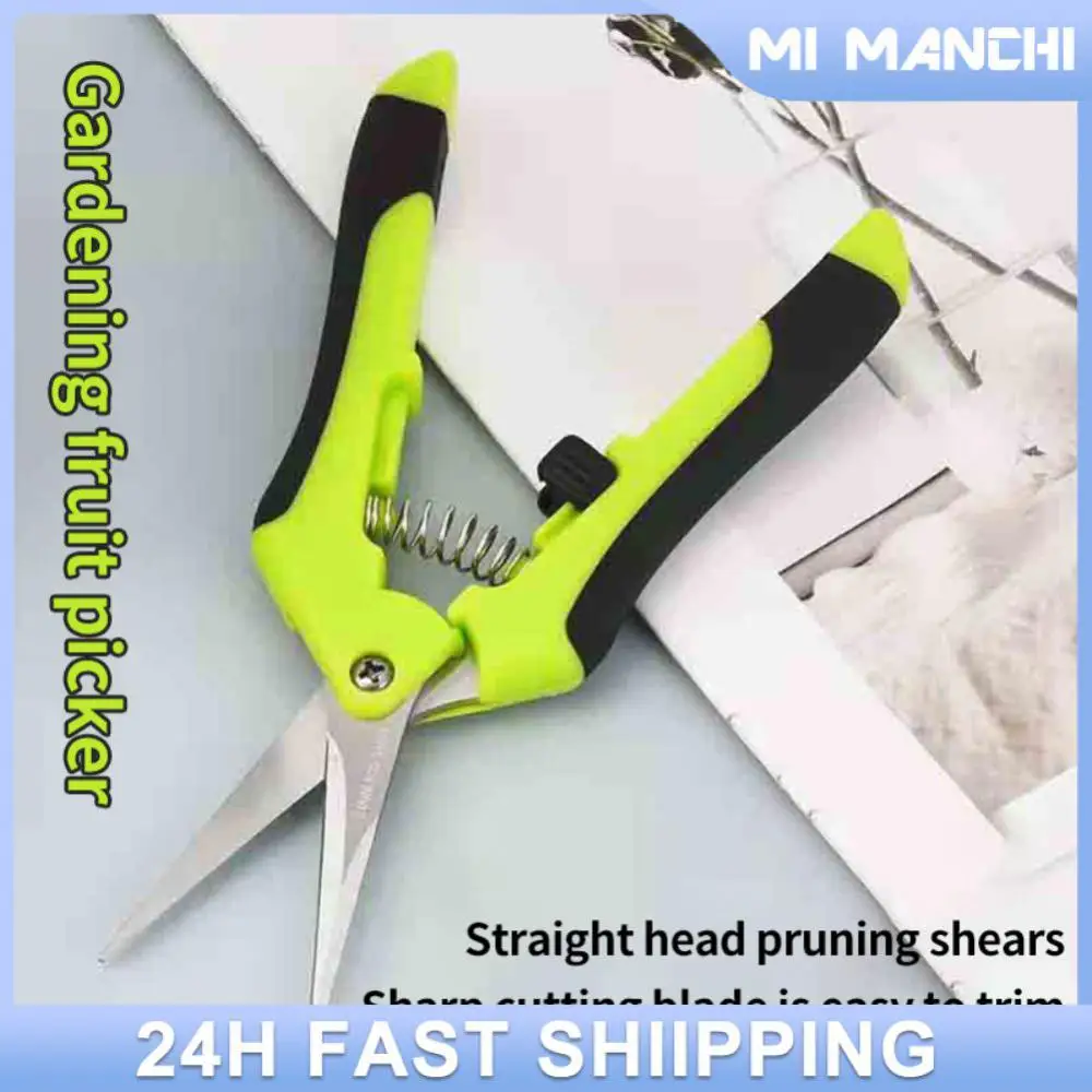 

Straight Elbow Garden Gardening Scissors 2023 New For Small Shrubs Nursery Flowers Gardening Scissors Pruning Scissors