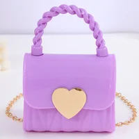 Love chain shoulder bag, lightweight mini tote, waterproof fashion crossbody bag for girls 5