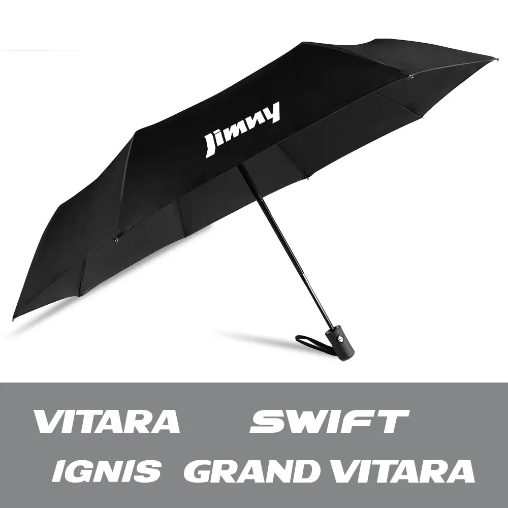 Fully Automatic Three-Folding Umbrella Car Accessories for Suzuki SX4 Swift Ignis Alto Jimny Samurai Baleno Vitara Grand-Vitara