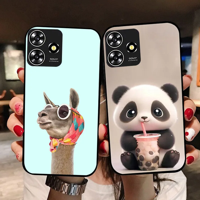Floral Painted Silicone Case – Stylish TPU Cover