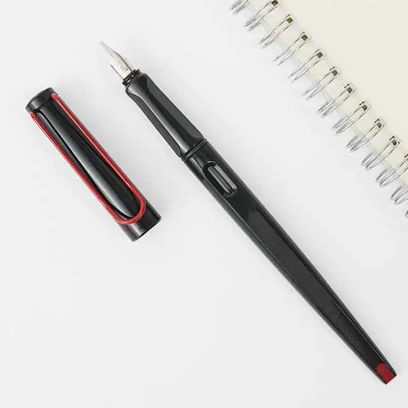 Art Calligraphy Fountain Pen Long Tail Ink Pen EF/F/M/1.1mm/1.5mm/1.9mm Nib Business Office Practice Supplies Stationery Writing fountain pen calligraphy pen
