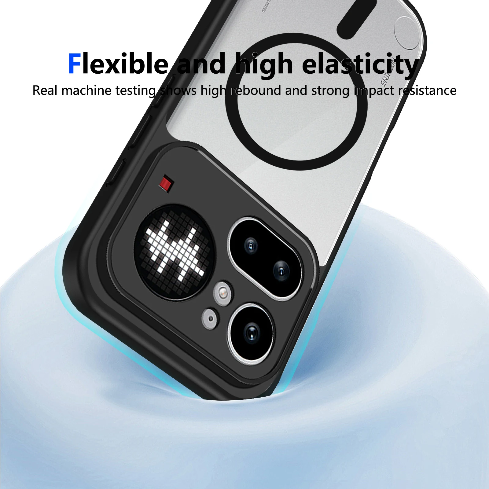 Magnetic Skin-Friendly Back Cover Case