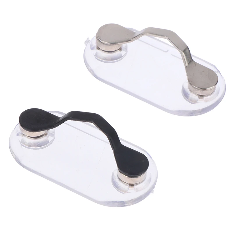 Multi-function Portable Clothes Clip Buckle Magnet Glasses Headset Line Clips Magnetic Hang Eyeglass Holder Pin Brooches Fashion