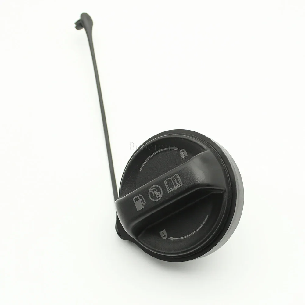 차량용 블랙 연료 캡 탱크 커버, 가솔린 디젤, 현대 엘란트라 소나타 산타페 액센트 IX35 에 적합, 1PC