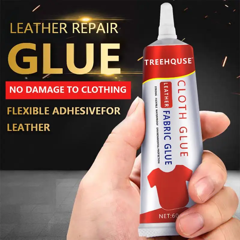 Leather Repair Glue 60ml Long-lasting Strong Glue Repair For Repairing Leather Crafts Car Adhesive