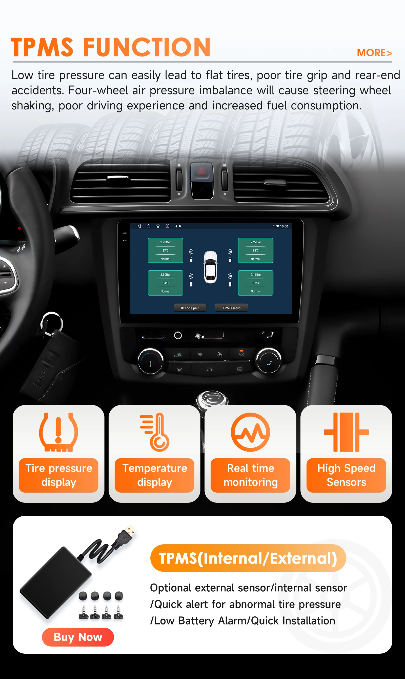 Hizpo 8Core Android 14 Intelligentes Autoradio für Renault Kadjar 2015–2019 CarPlay GPS DSP 4G BT5.4 von Qualcomm Snapdragon 6115 – Detail 40