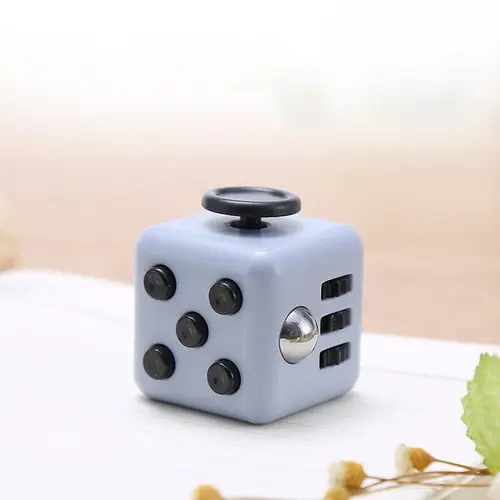 Creative Solid Color Fidget Dice handheld cube Release Stress Autism Anxiety Adult Kids Relief Anti-Stress finger children toys - Image 21
