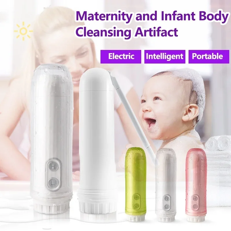 Portable Personal Bidet Sprayer Handheld Mini Electric Toilet Kit Adjustable Nozzle Sprayer Baby Kid Pregnant Women Traveling