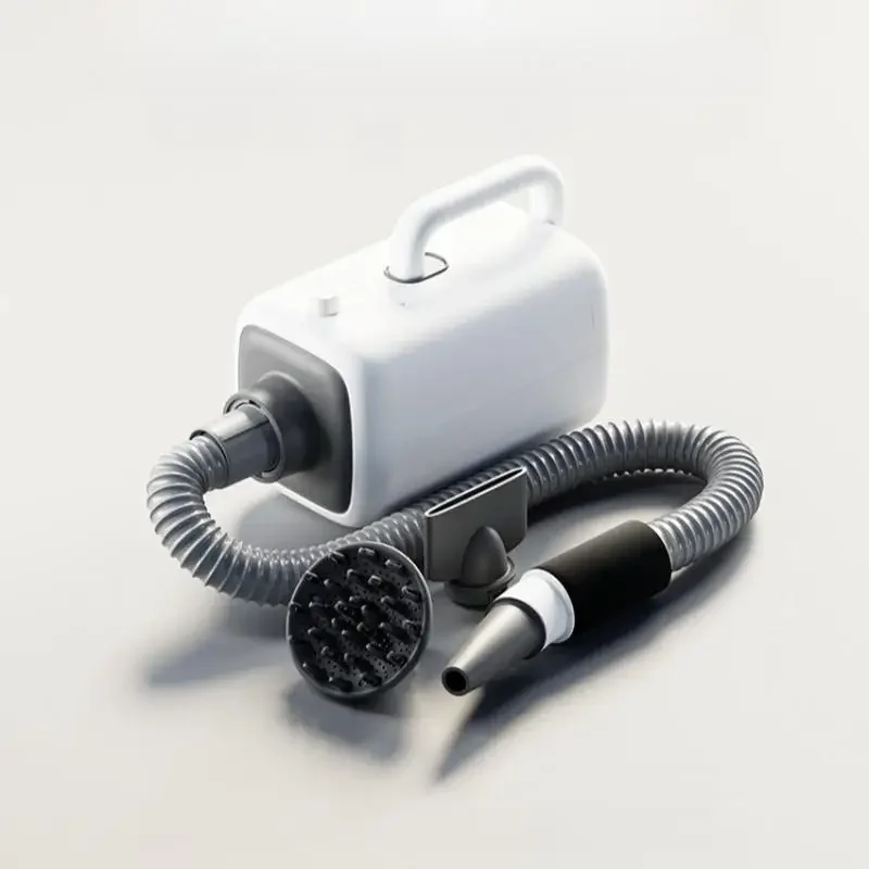 Pet Dryer 220V 1800W Pet Hair Dryer Cat Dog Shower Specific Drying Hair Blowing Tool Negative Ion Care SmartTemperature Control