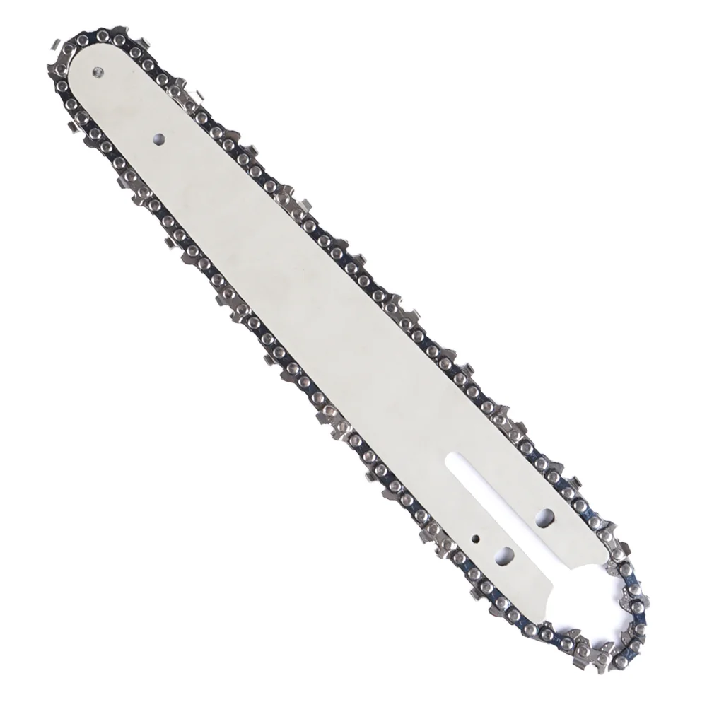 8 Inch Chainsaw Guide Bar And Saw Chain Set 45 Drive Link Electric Saw 1/4''P for Brushless Electric Saw Wood Cutter Spare Chain 4