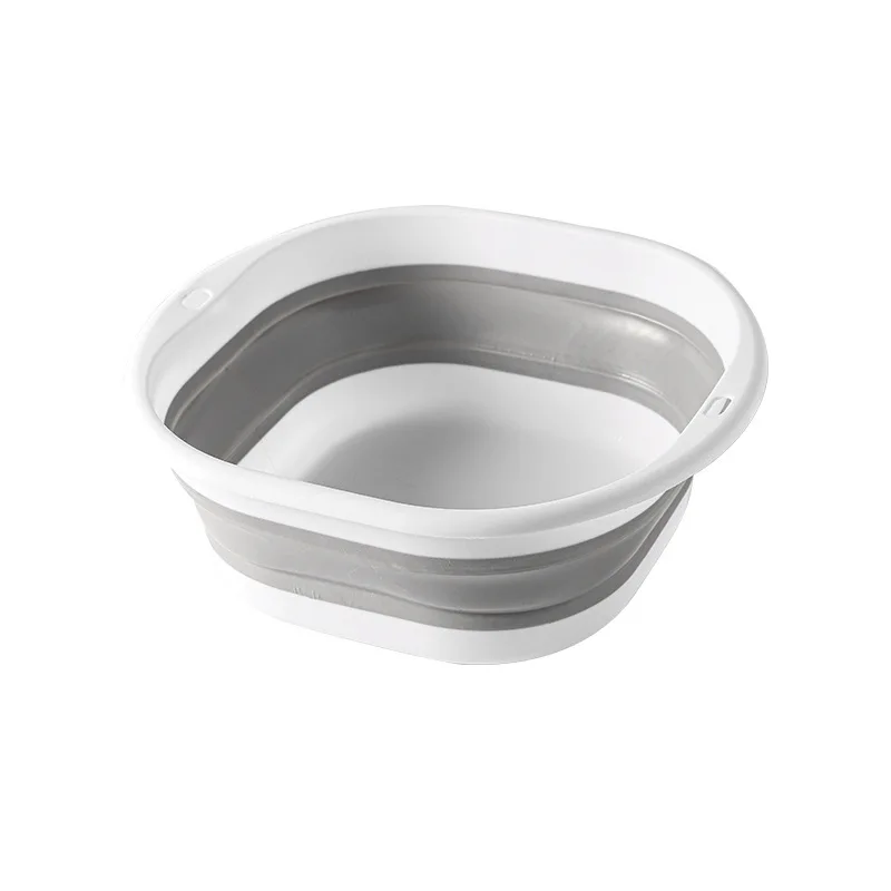 Foldable Washbasin Portable Silicone Washbasin Student Dormitory Travel Laundry Basin Home Storage Foldableing Basin