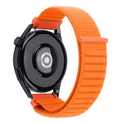 Premium Nylon Woven Watch Strap - 20mm/22mm Versatile Fit - 1pcs 22mm (Orange)