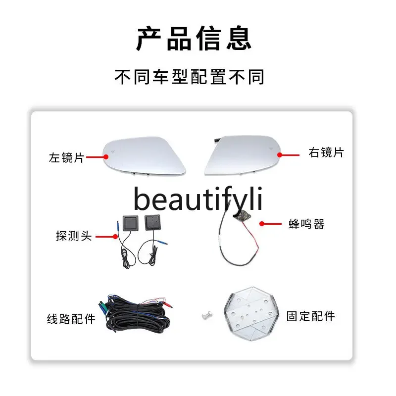 Blind spot parallel assist system X1X2X3X4X5X61 2 3 5 series lane change blind spot monitoring BSD
