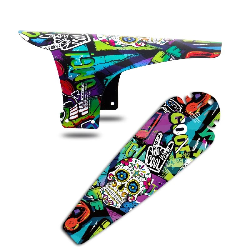 Description Picture 4 of itemChooee Mudguard Bicycle Fenders Front+Rear Universal Mud Guard Mtb Road Bike Wings Marine Materials Cycling Accessories
