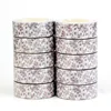 2023 NEW 1PC 10M Decor More Neutral Leaves Grid Washi Tape Set for Scrapbooking Planner Adhesive Masking Tape Cute Stationery 3
