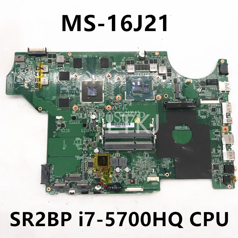 MS 16J21 MS 16J2 FOR MSI GE72 GE62 PE70 PE60 GP62 GP72 Laptop
