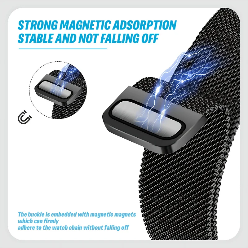 Milanese Loop Metal Magnetic Bracelet