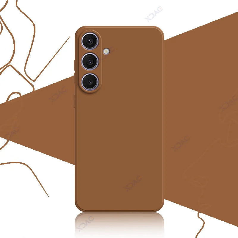 Square Liquid Silicone Phone Case - 360° Soft Protective Anti-Fall Armor Cover