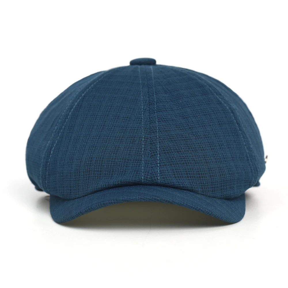 Frühling Sommer Atmungsaktive Mesh Newsboy Caps Männer Frau Casual Baskenmütze Flache Ivy Cap Weiche Feste Fahren Mode Schirmmütze Unisex – Detail 18