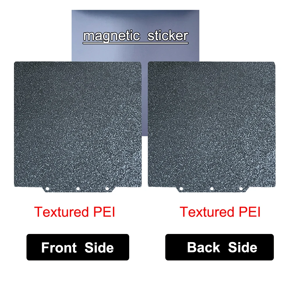 Enhanced Double-Sided Flexible 3D Printer Build Plate - PEO PET PEI Coating