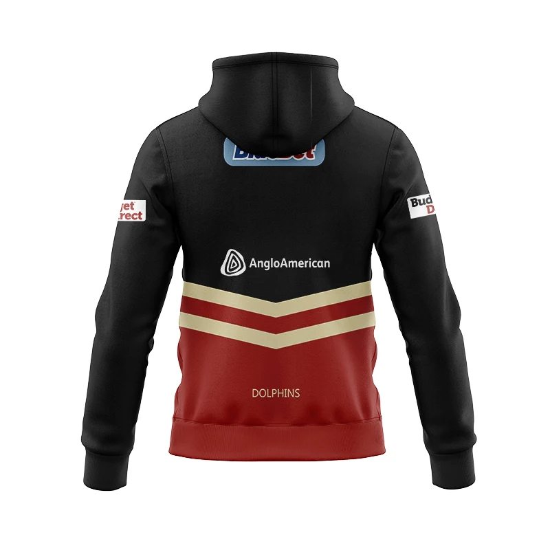 zipper hoodie Dolphins home and away Aboriginal traditional training football jerseys (name and number )