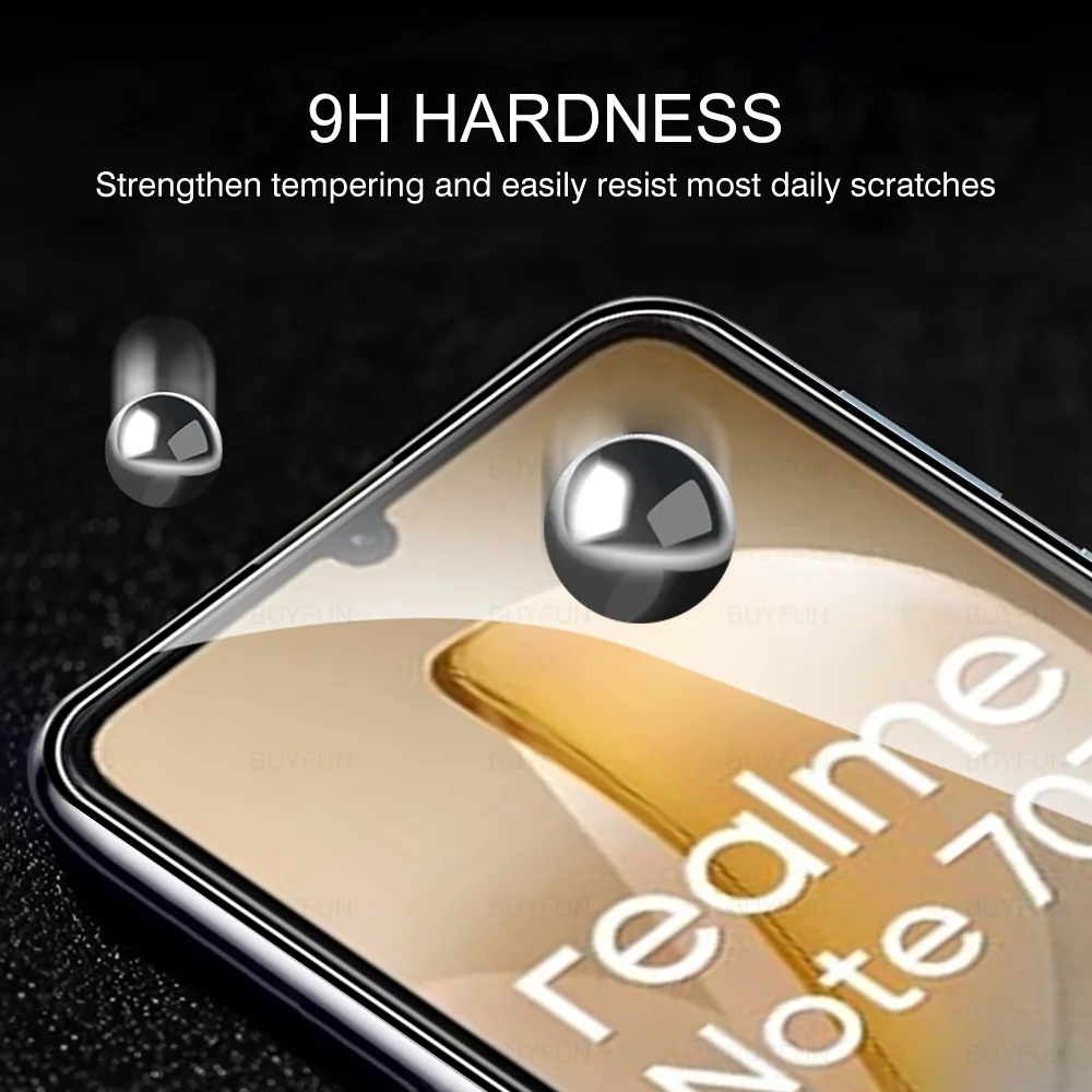 Premium Tempered Glass Screen Protector for Realme Phones - 2025 Edition
