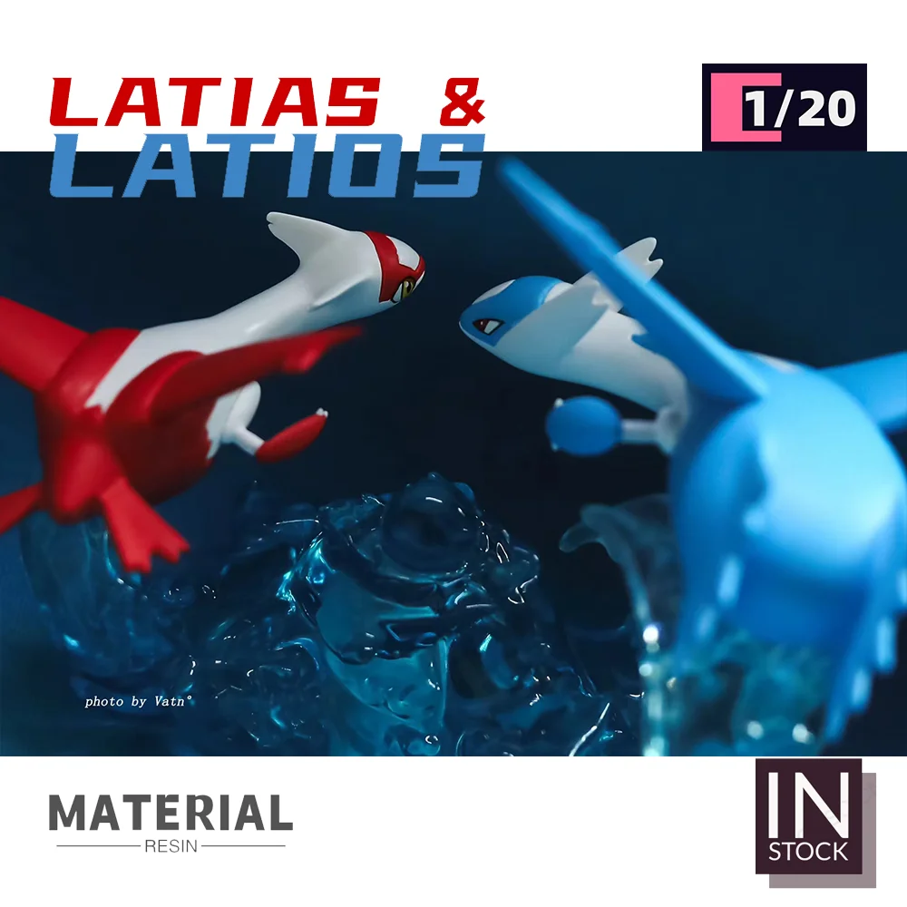 IN STOCK] 1/20 Scale World Figure [KING STUDIO] Latias Latios