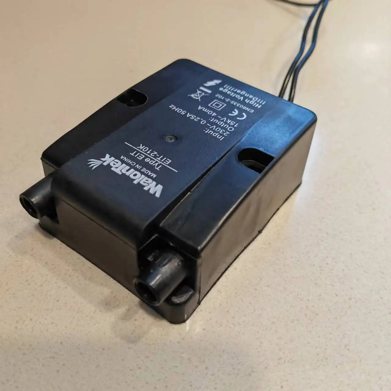 Ignition Transformer for Fuel Burner 230V Input 15KV Output WalonTek EIT-210K