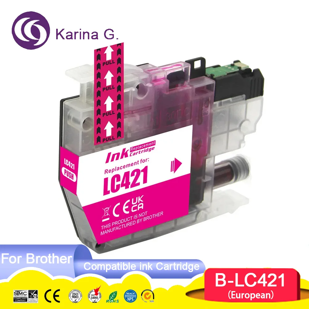 Standard capacity LC421 LC 421 Compatible Ink Cartridge For DCP-J1050DW,DCP-J11
