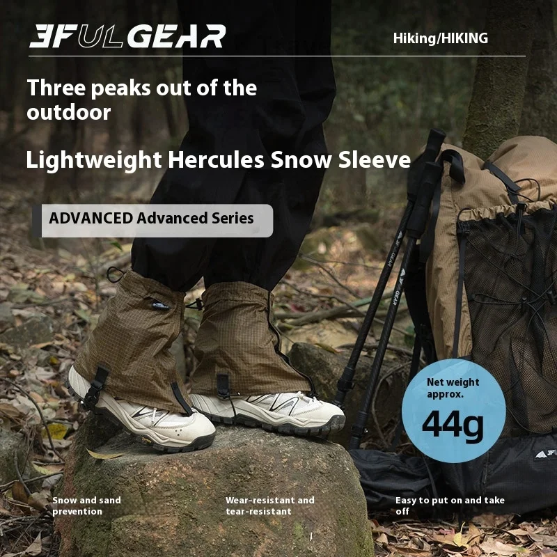 Enhanced Title:  
3F UL GEAR Waterproof Nylon Snow Gaiters - Lightweight Winter Hiking & Skiing Leg Covers