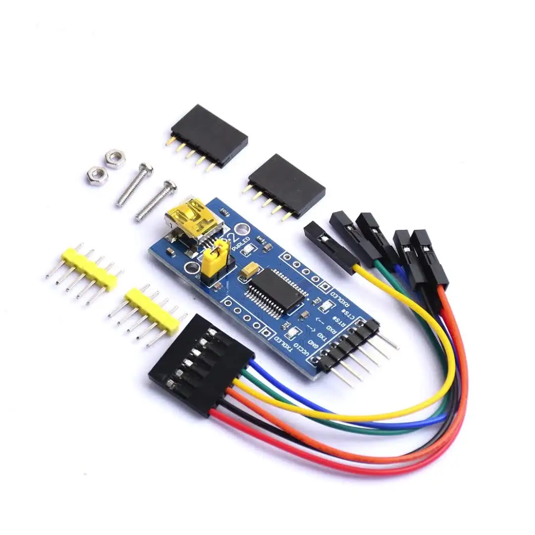 Модуль последовательного адаптера FT232RL FT232 FTDI USB 3 В 5 на TTL для Arduino TO 232 Micro