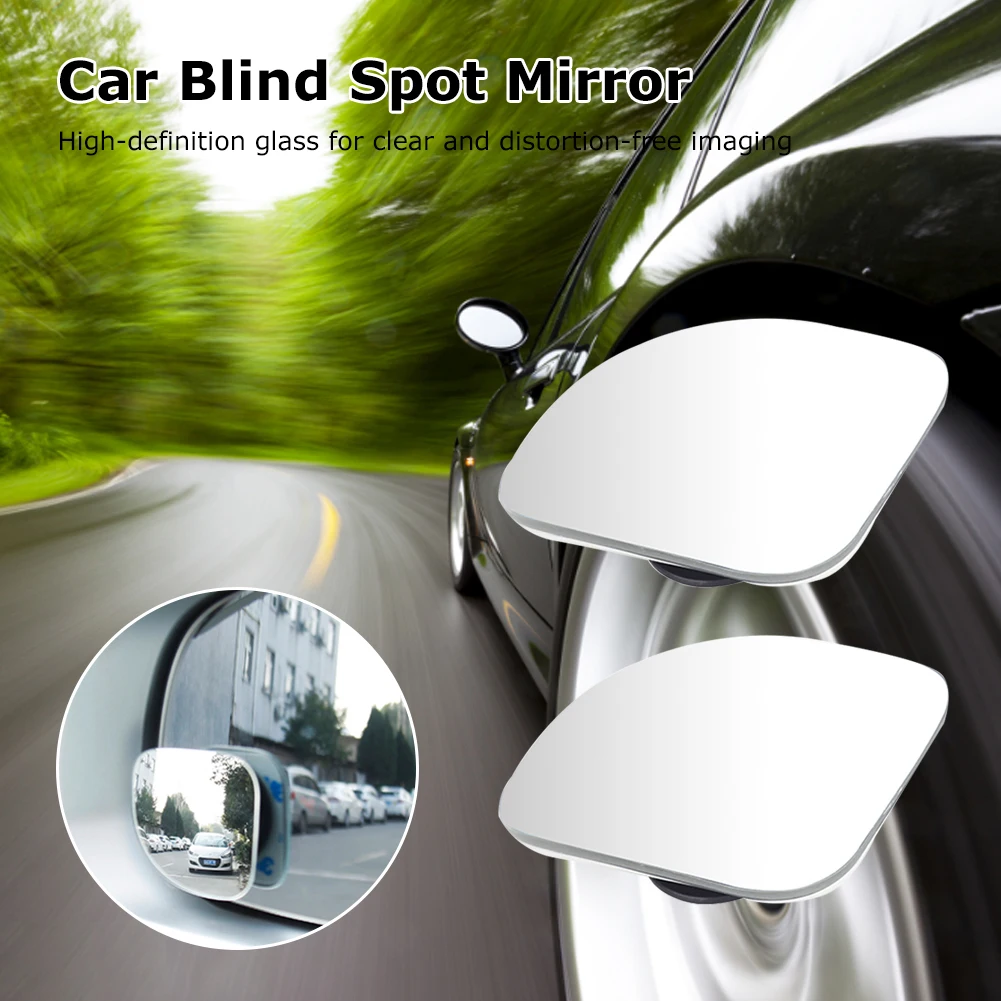 2 stücke Auto Spiegel HD Konvexen Spiegel Blind Spot Breite-winkel 360 Grad  Einstellbare Klar Rück Hilfs Sicherheit Fahren spiegel