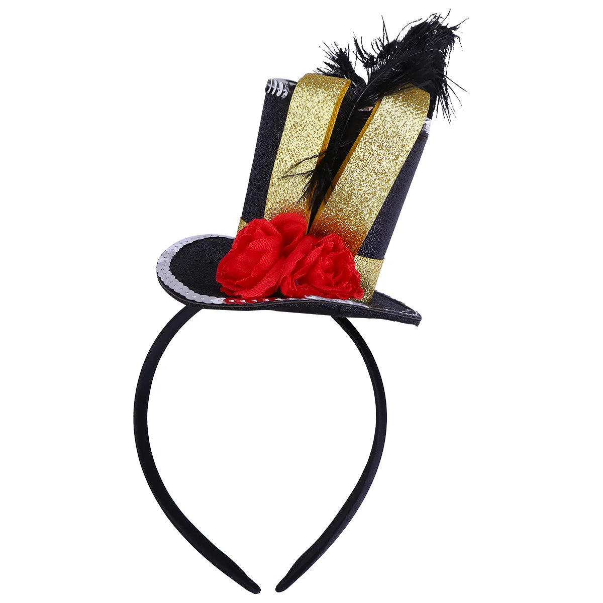 

Hat Headband Hair Accessories Mini Tiara Vintage Halloween Fashion Fabric Headdress Child Kids Clothes