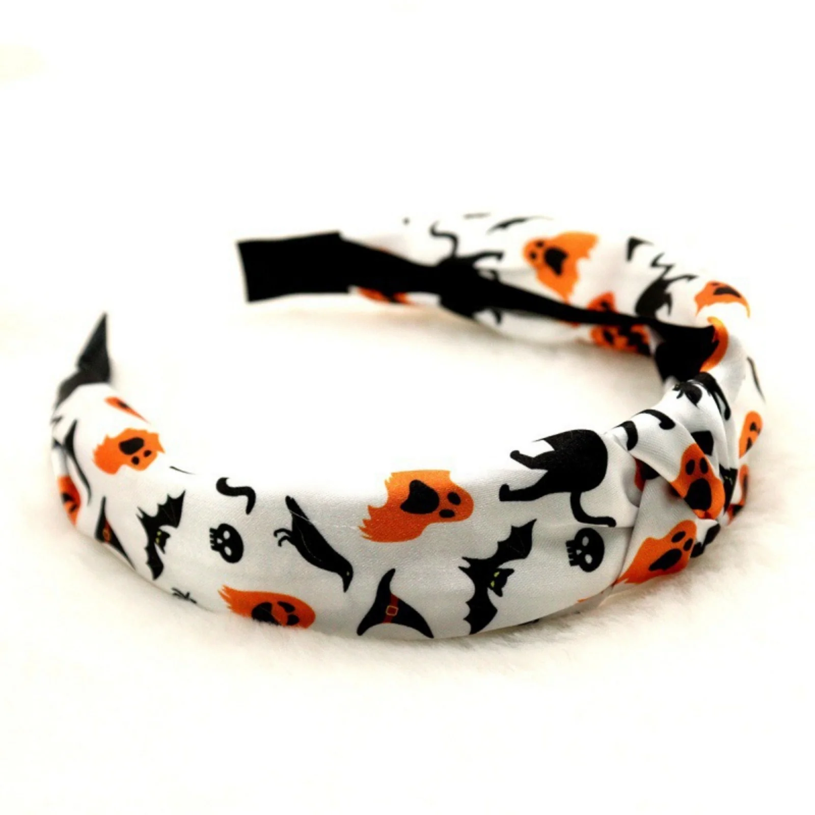 1PC  Halloween Headbands Set, Pumpkin/Ghost/Cat Patterns, Festive Hair Accessories For Costume Parties