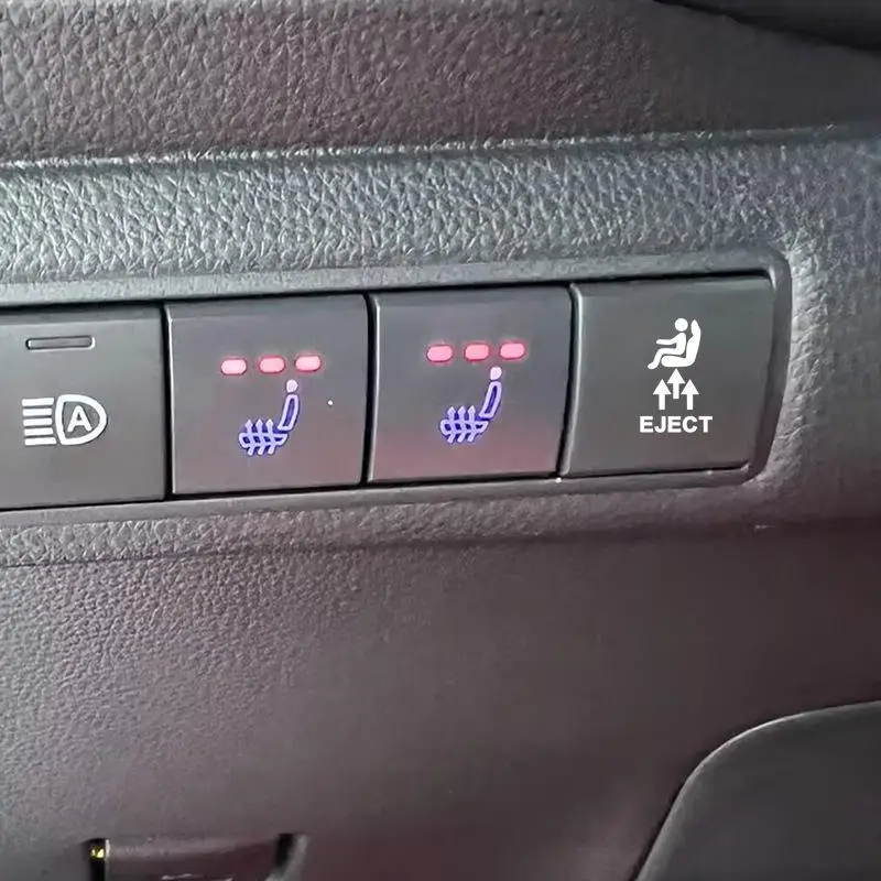 Men's Humorous Eject Button Sticker - Car Enthusiast Novelty Gift