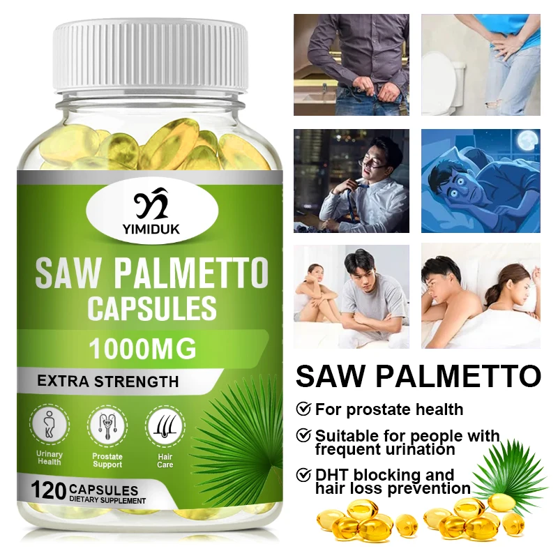 Saw Palmetto Extract Capsule Prostate Health Supplement