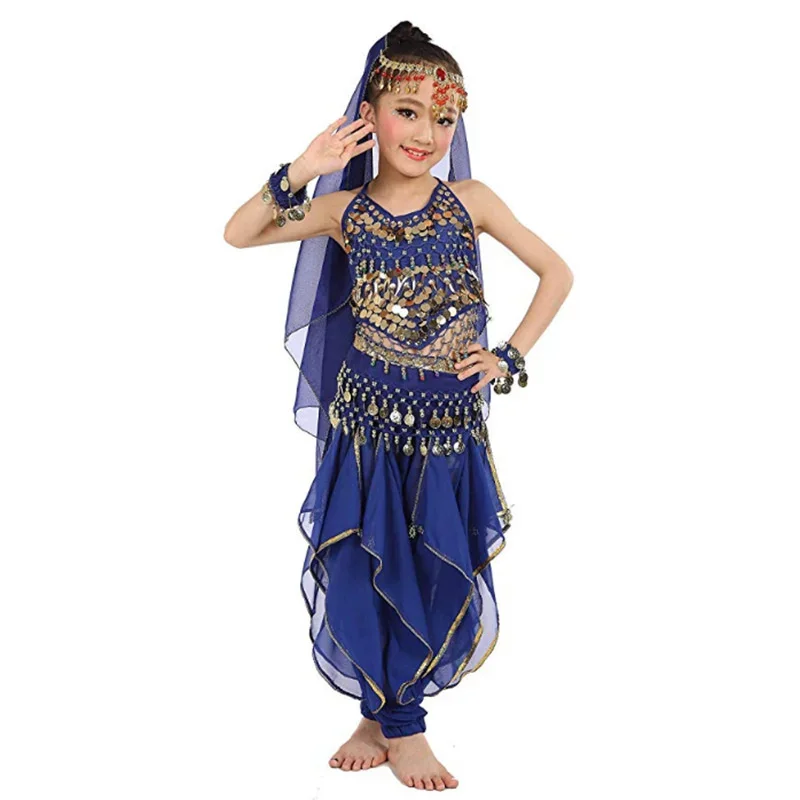 

Girls Belly Dancer Costume Halloween Outfit for Kids