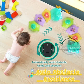 Crawling Baby Toys 6 to 12 Months Toddler Light up Musical Toys Baby Toys 7 8 9 12 Months Early Educational Toys for Infant Toys 3