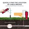Noyafa Underground Cable Locator NF-817 Visual Fault Wire Tracer Anti-Interference Cable Tester Professional Cable Finder 2
