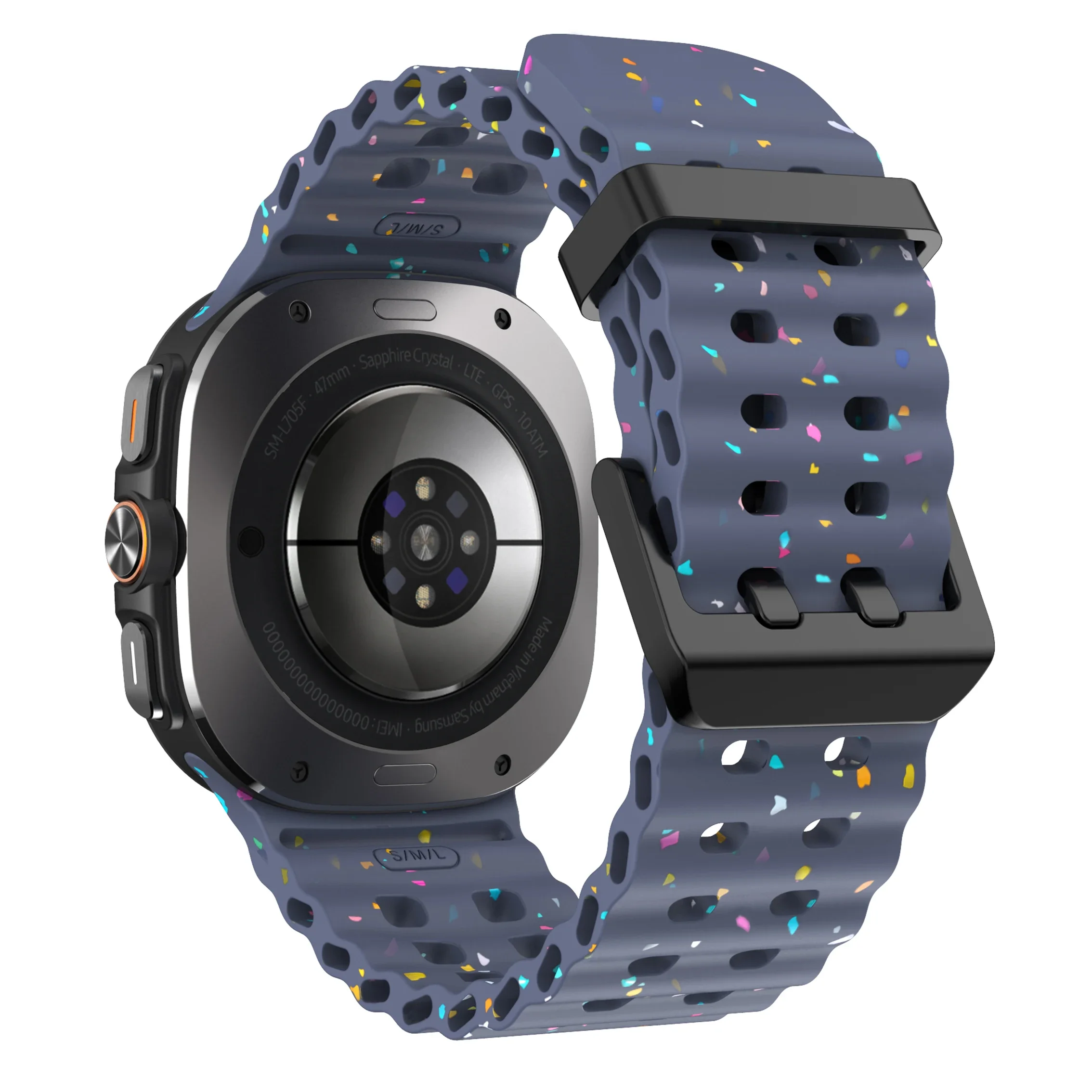 Silicone Sport Strap for Smartwatch - Durable and Comfortable Bracelet Accessory