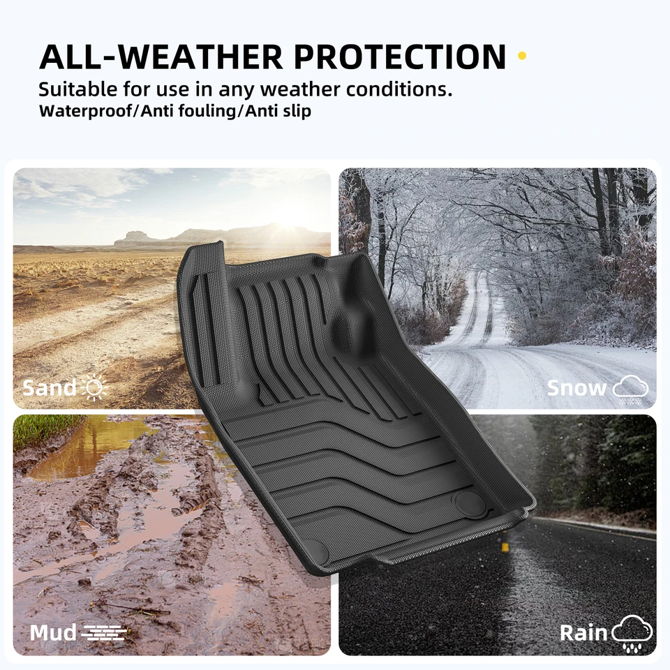 Tailored Car Mats In Black For Nissan Juke 2019 Onwards - 4 - Piece - 2 Clips In Drivers Mat