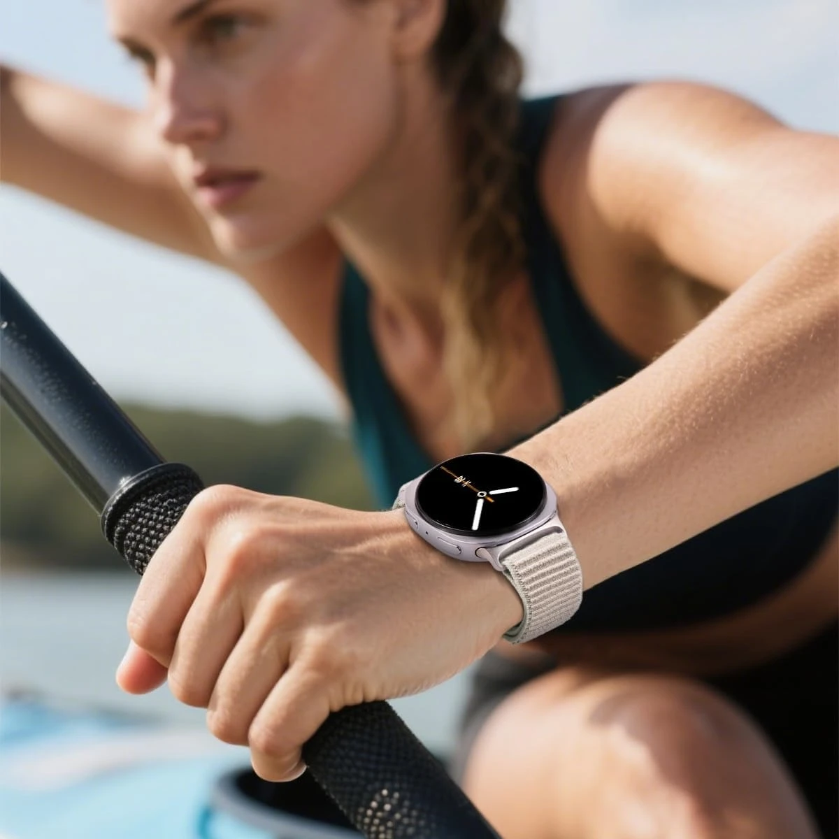 Adjustable Nylon Replacement Strap for Smartwatch - Classic 44mm/40mm Band Accessory