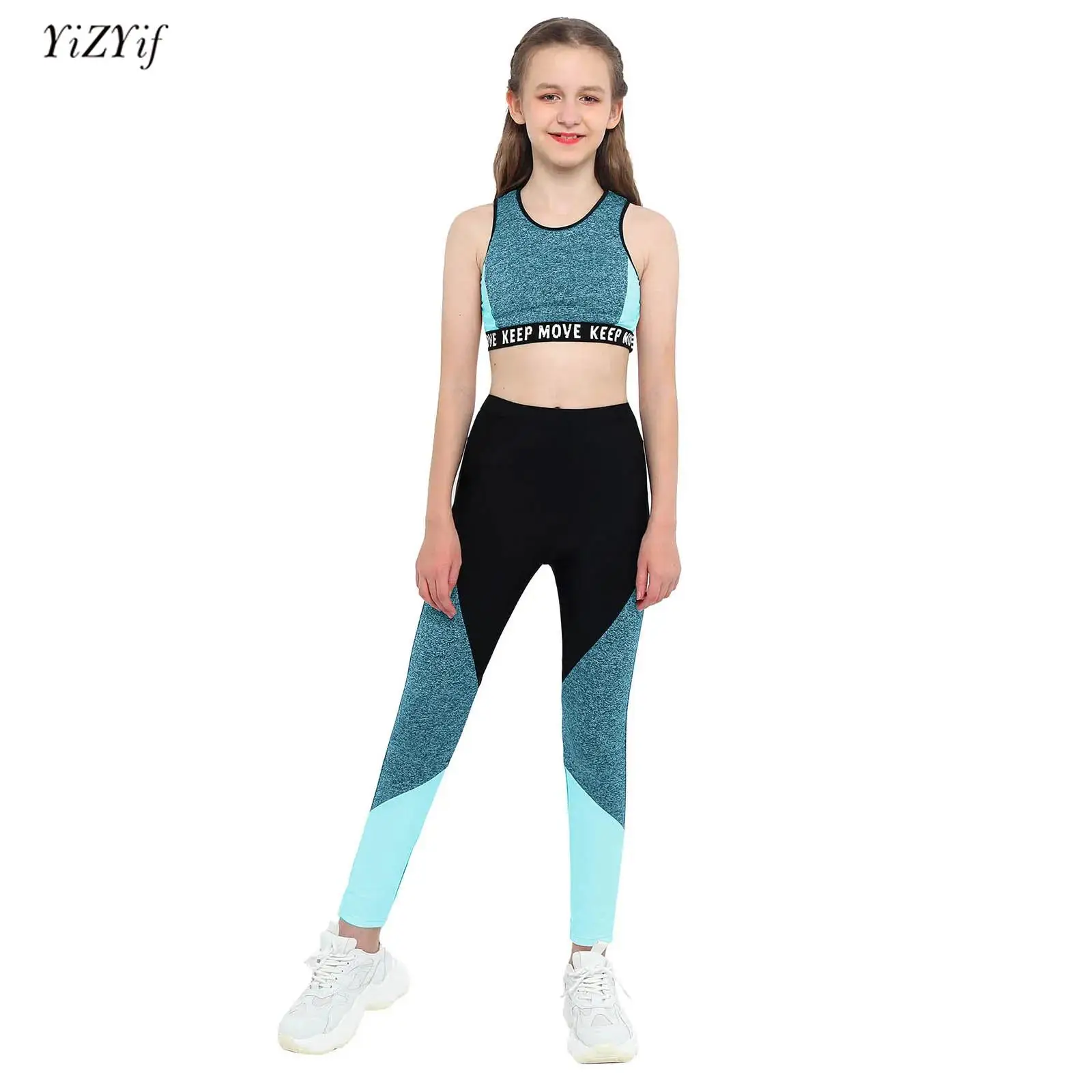 hockey shoelaces sports stylish flat roller skates polyester ice anti freezing straps wear resistant Kids Girls Sportswear Gymnastics Workout Running Sports Suit Wide Shoulder Straps Sports Crop Top+Pants Set Fitness Tracksuits