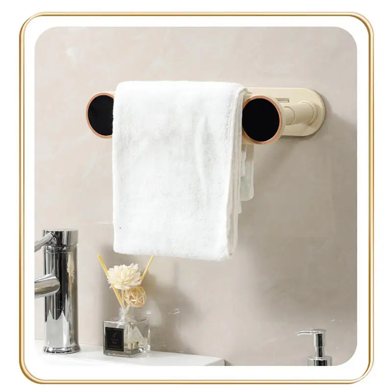 Wall Mounted Hanger Organizer Balcony Storage Hanger Artifact Retractable Rack Bathroom Storage Organizer