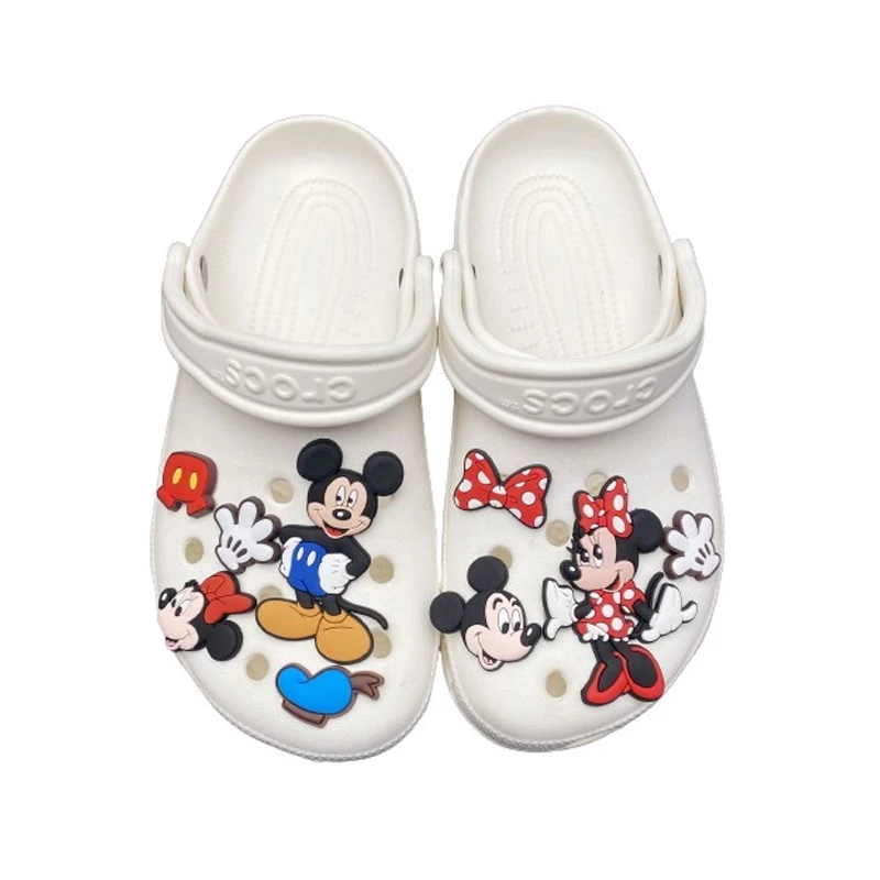 23 Charms Chaussures Minnie Mouse - Décorations Sabots PVC Pour Crocs Enfants