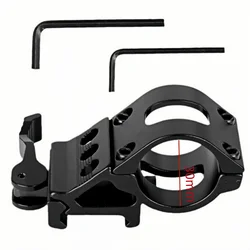 Dual Diameter Quick Release Scope and Flashlight Mount for Picatinny Rail - Hunting Accessory (Quick release 30)