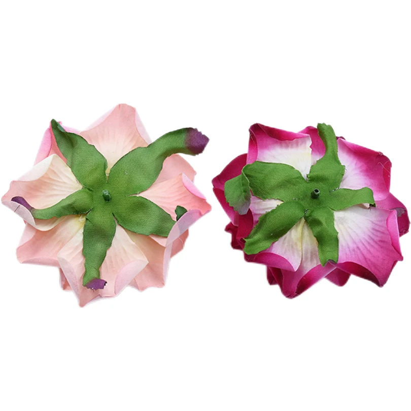 Silk Rose Artificial Flowers Set 6