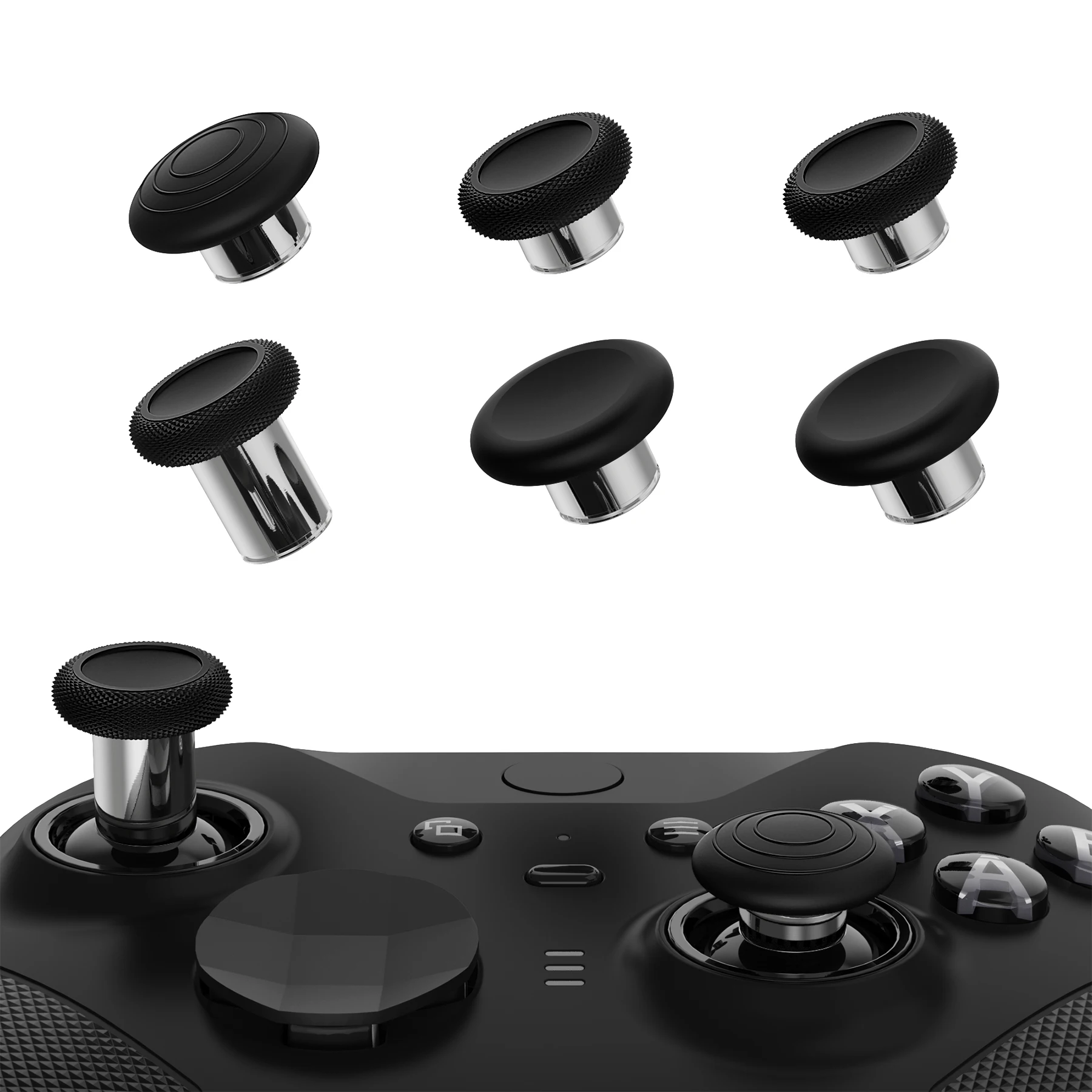 eXtremeRate6in1MetalReplacementThumbsticksAnalogStickJoystick