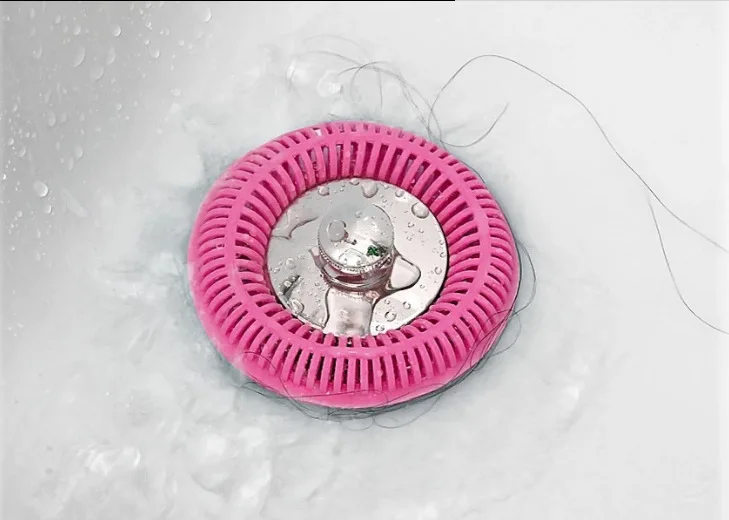 Bathtub Drain Protector Hair Catcher Silicone Collapsible for Pop