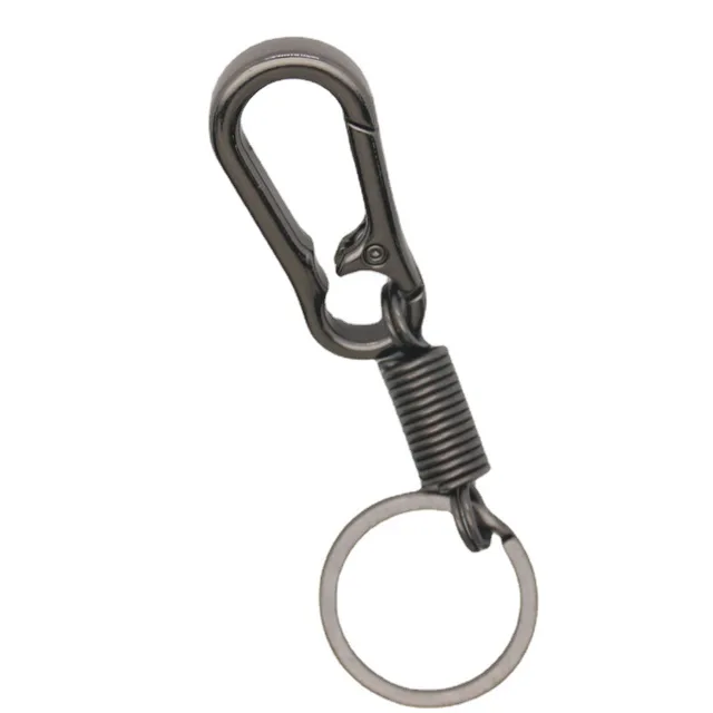 6 Moschettoni Portachiavi In Metallo - Gancio Resistente Per Zaini, Chiavi E Attrezzatura Outdoor - Foto 2